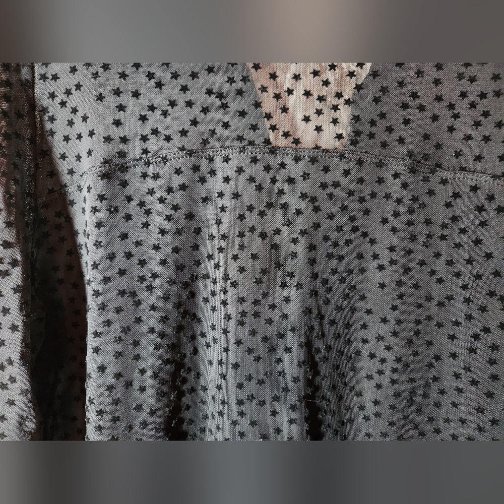 Torrid Black Star Pattern Blouse - image 2